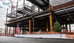 Harvard's new Behnisch-designed Science and Engineering Complex tops out