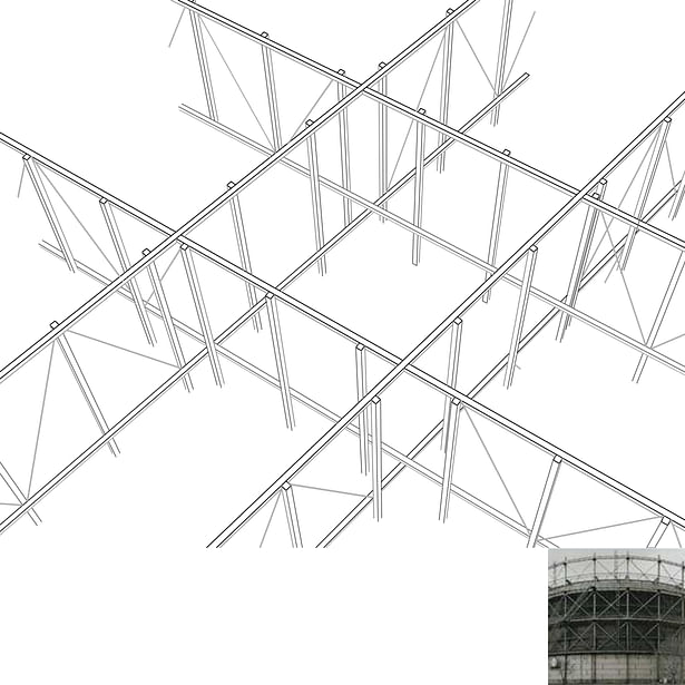 Scaffolding structure