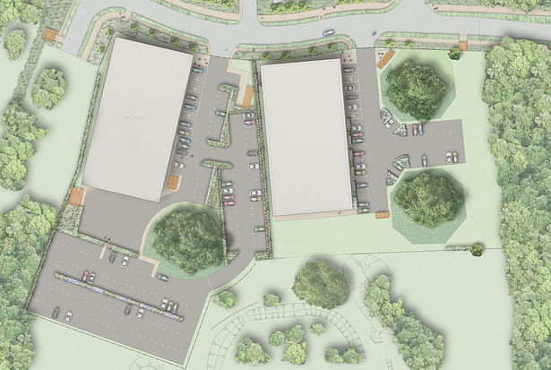 Davis Landscape Architecture - Chelmsford Business Park Plots K & L Landscape Masterplan