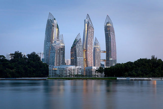 Residential Building of the year award (multiple occupancy) - Special award: Studio Daniel Libeskind, DCA Architects PTE Ltd, with Reflections at Keppel Bay