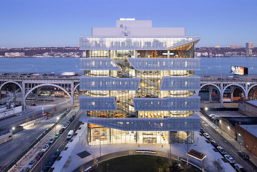 Honor winner: Columbia Business School Henry R. Kravitz Hall and David Geffen Hall by DS+R and FXCollaborative. Photo: Iwan Baan 