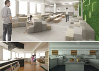 CINY, NYC Students Design Center, Dwelling Units, Unir