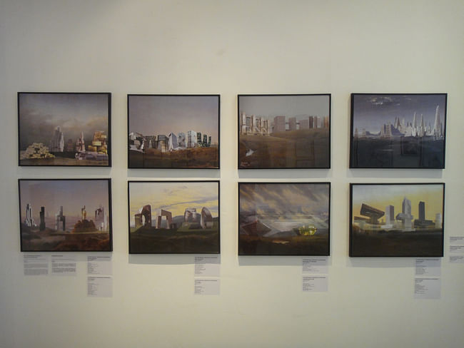 Hardcorist Landscapes, Original Collages, WAI Think Tank