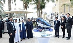 Flying cars take to the air in Dubai