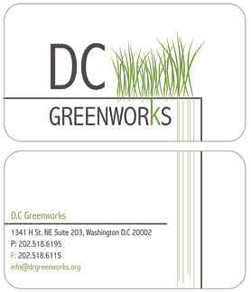 DC Greenworks Business Card