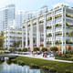 FUTURE PROJECTS - Commercial Mixed Use winner: Gardens at Punggol | Singapore. Designed by Serie + Multiply Consultants.