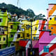 Painting an entire favela in Rio de Janeiro. Image from Favela Painting Kickstarter.