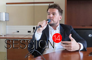 Session 14: His bjark is BIGger than his bjite – A chat with Bjarke Ingels at the opening of BIG's "Hot to Cold" exhibition