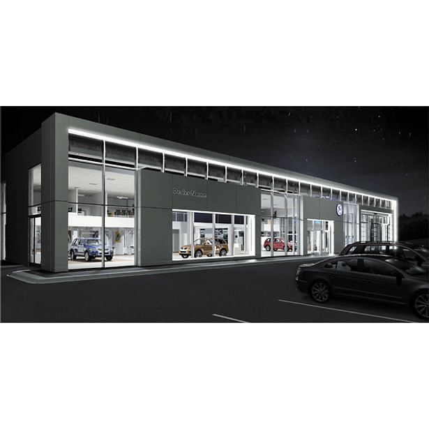 Exterior Night Rendering