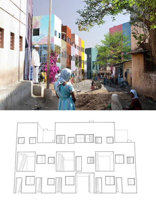 “Learning from Increments: Towards a Sustainable Design Strategy for Housing”. Photo courtesy of RIBA.