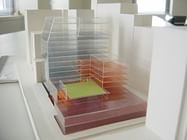 Model studies of the mixed-use project