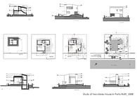 Study of two-storey house in Porto Rafti, Attica, Greece