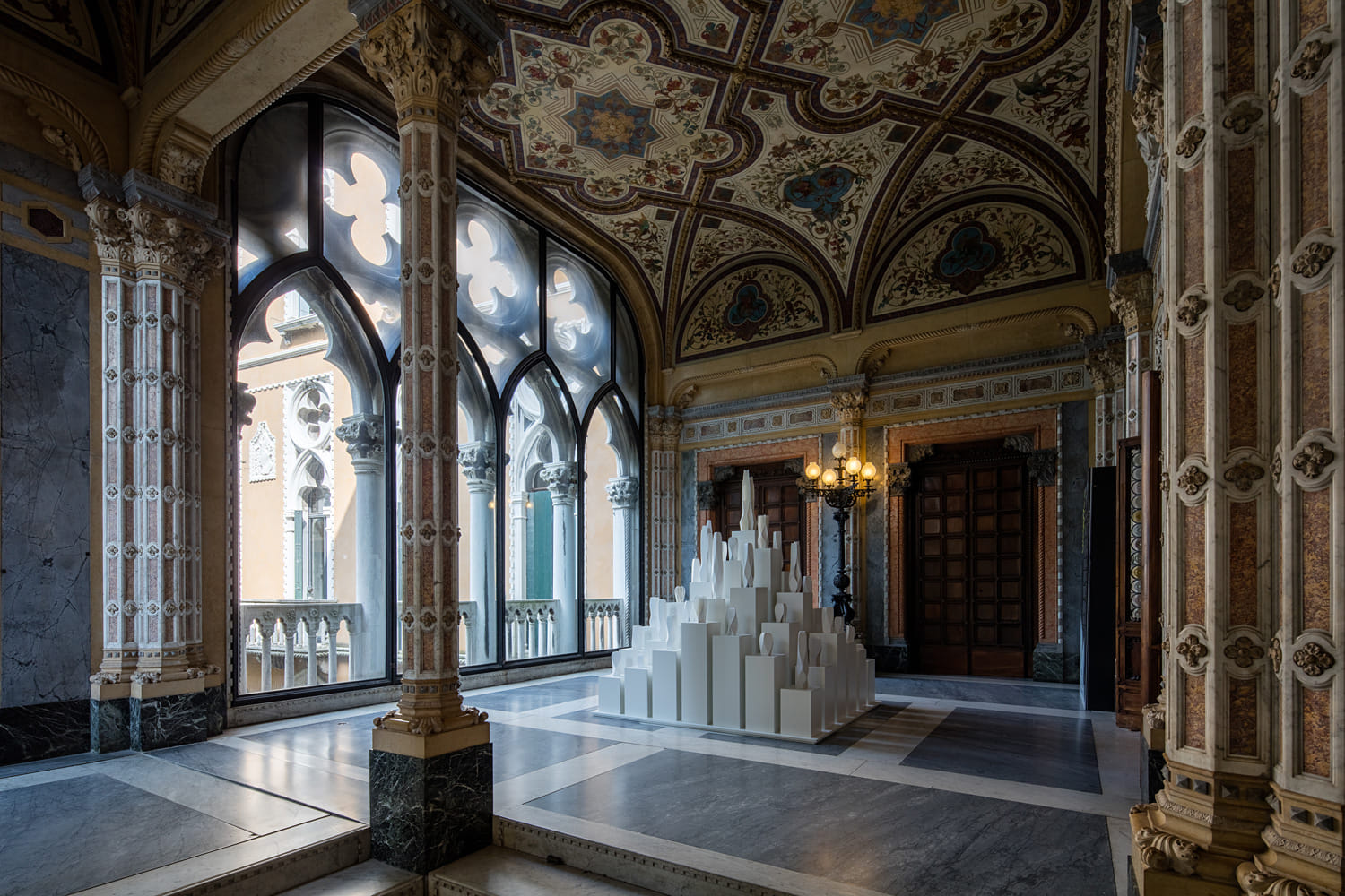 Zaha Hadid's repertoire is a stunning display in Venice's Palazzo