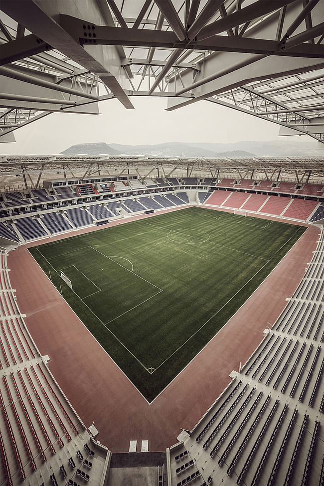 Stadium in Mersin, Turkey by Bahadır Kul Architects; Photo: Ket Kolektif