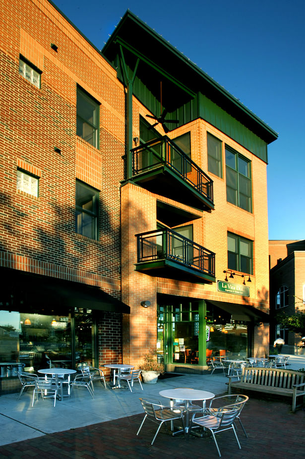 CORNER TOWER FROM THE GREEN