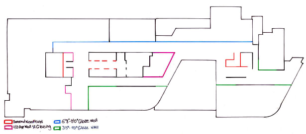 Third Floor Wall Type Diagram