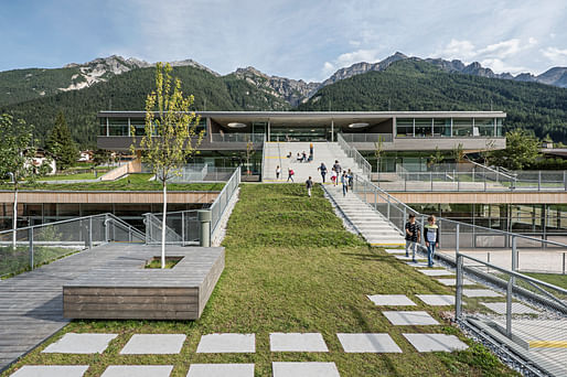 School Campus Neustift (Austria) by fasch&fuchs.architekten. Image © Hertha Hurnaus