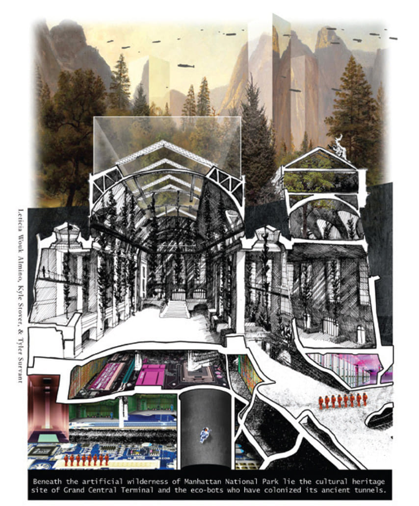 Winners of Grand Central Terminal Drawing Competition