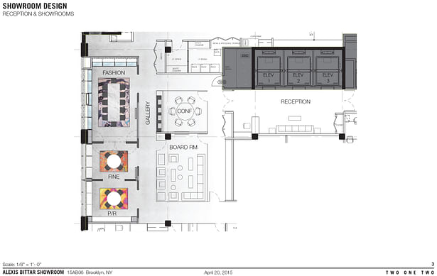 Enlarged Showroom Plan