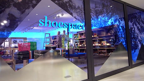 Working on furniture design and production for shoespace, LAB