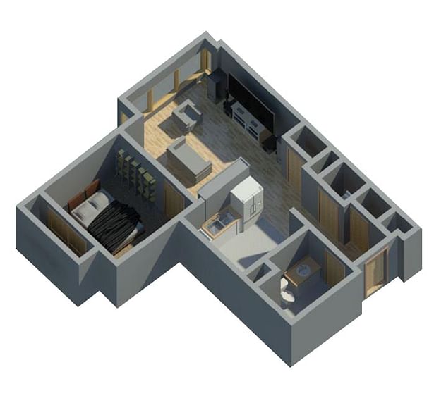 1 bedroom