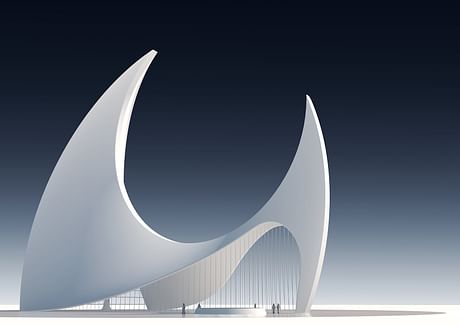 proposal for a mosque in Qatar
