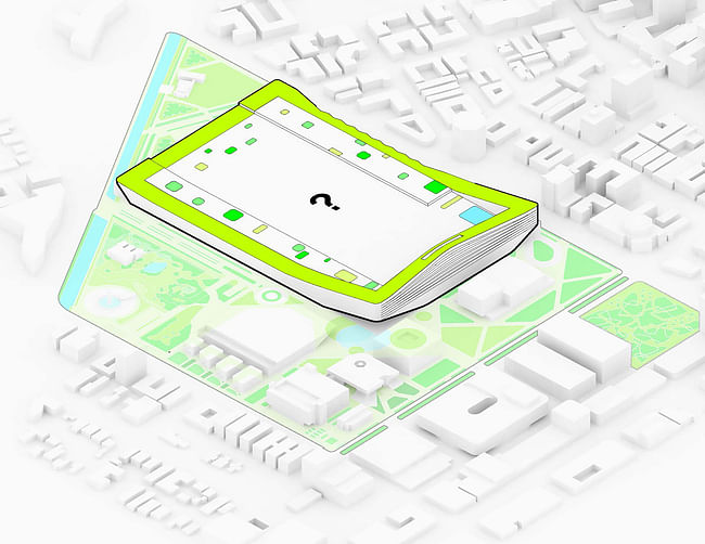 Miami Beach Square, diagram (Image courtesy of BIG)