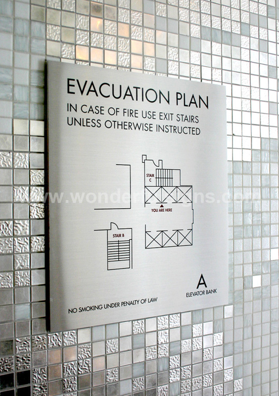 Evacuation Signs