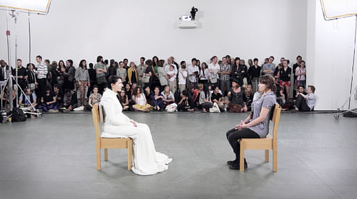 Marina Abramovic, "The Artist Is Present" (2010), MoMA
