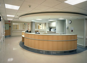Nurse's station at MRI suite