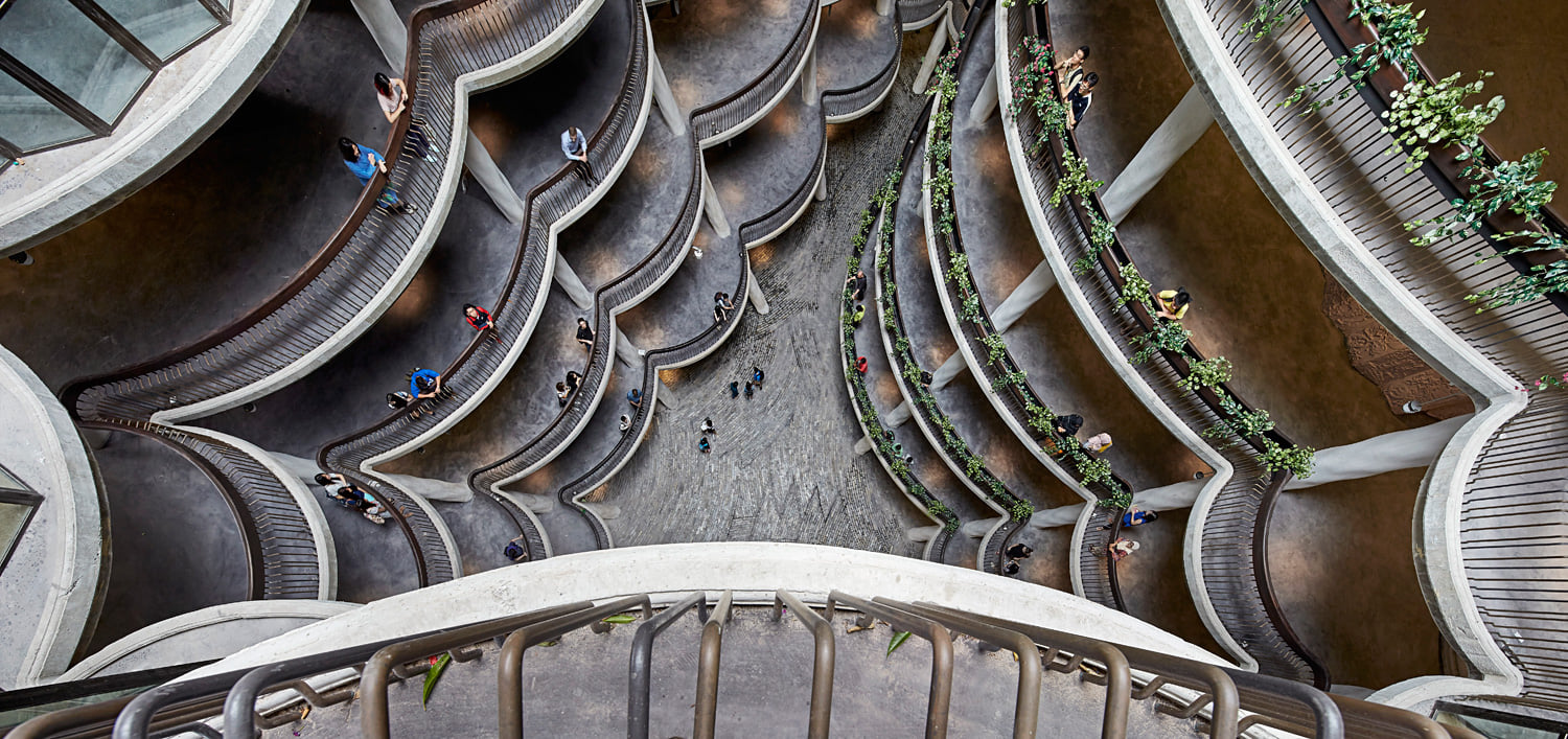 Look inside Heatherwick Studio's newly opened Learning Hub at NTU ...