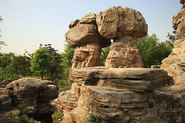 Linquan Gaozhi Scenic Spot in Beijing Olympic Forestry Park
