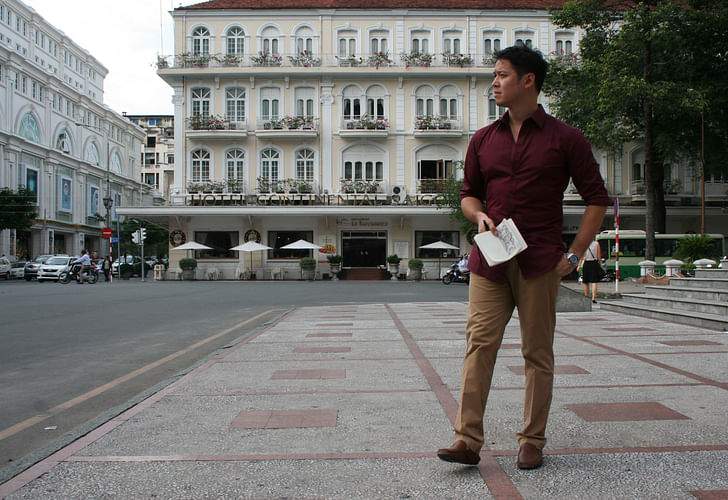 Pomeroy on Ho Chi Minh Street in Vietnam. Image courtesy of Pomeroy Studios.