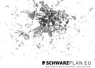 Berlin - Figure ground plan M1:200 000