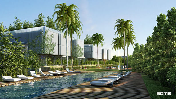 Michel Abboud Design for Amchit Bay Resort