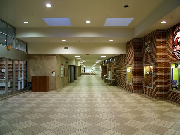 INTERIOR VIEW AT MAIN ENTRANCE