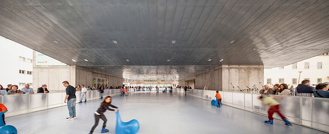 Castelo Branco Cultural Center by Josep Lluís Mateo. Photo: Adrià Goula