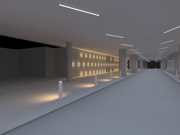 Lighting Design for LEED campus - Entrance Areas