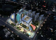 Multi-functional luxury residential complex(China,Yulin ) 