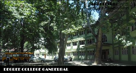 Degree College Ganderbal is winding around Chinars and has a dramatic effect of shade and shadow. It awakens your sleeping senses.