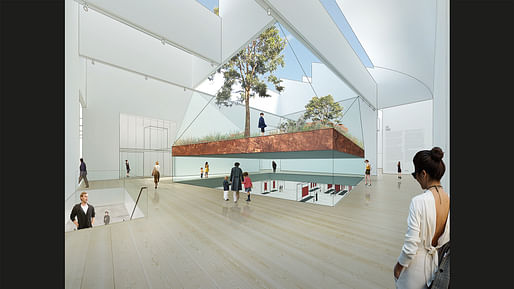 Upper Level and Rooftop Garden. © Diller Scofidio + Renfro and Woods Bagot