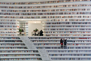 Books! Books everywhere! MVRDV completes Tianjin Binhai Public Library
