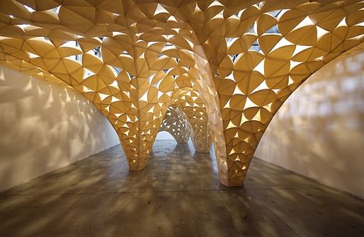 IwamotoScott, VoussoirCloud, SCIArc Gallery (Los Angeles, California, 2008). Photo: Judson Terry.