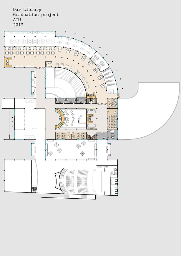 Second floor plan