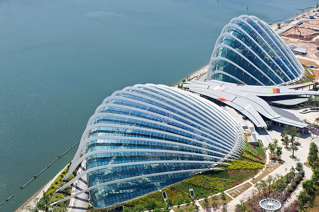 Award for Arts or Entertainment Structures: Gardens by the Bay,  Singapore; Structural Designer: Atelier One with Meinhardt Infrastructure; Image: Craig Sheppard.
