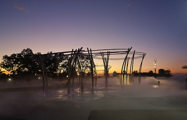 Scio to Mile Bicentennial Park, Columbus, Ohio by MKSK. © Brad Feinknopf