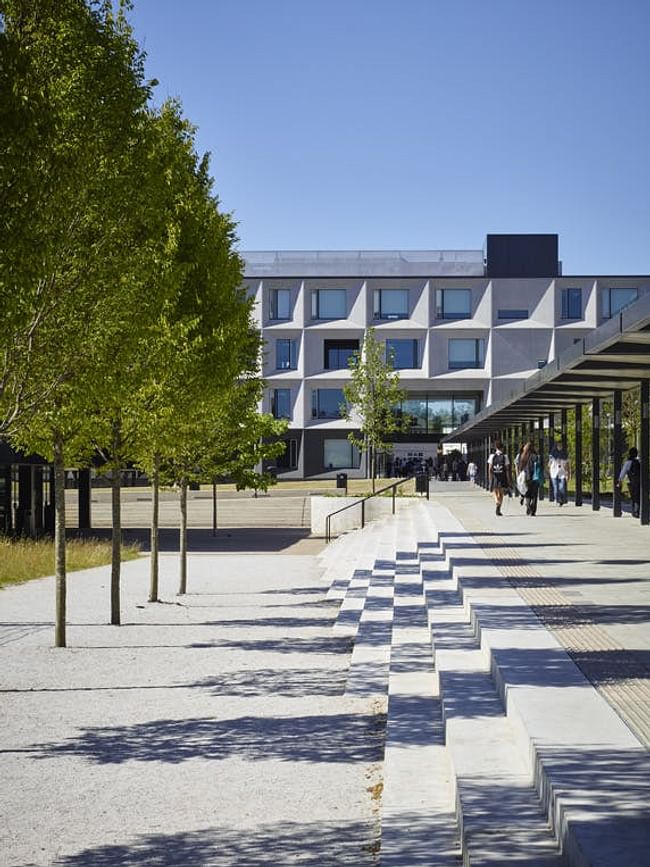 Burntwood School in London, UK by Allford Hall Monaghan Morris (AHMM)