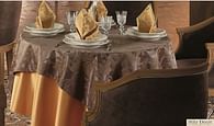 Interior restaurant restaurants with cotton tablecloths