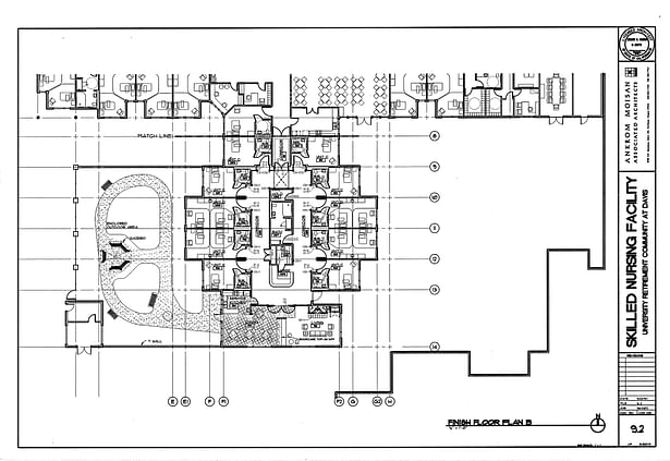 Finish Floor Plan- Alzheimer's Unit