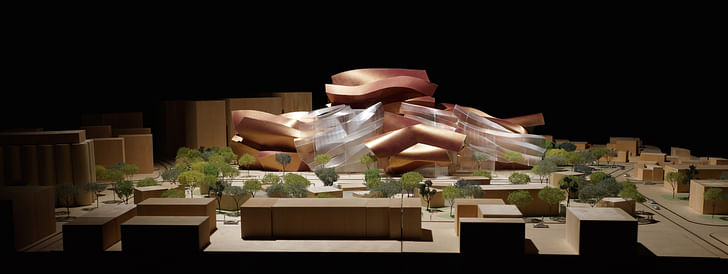 Model for Quanzhou Museum of Contemporary Art. Image courtesy of LACMA.